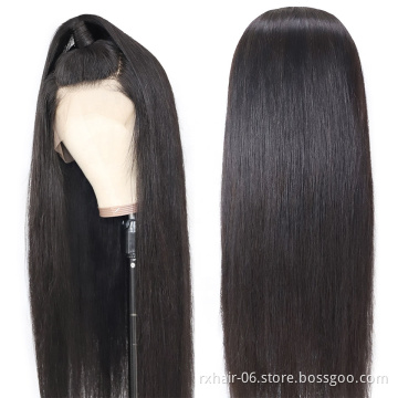 ISEE HAIR 250% 180% 150% 130% Density Wholesale 100% Real Jewish Kosher Straight,  Human Hair Lace Front Natural Hair Wig